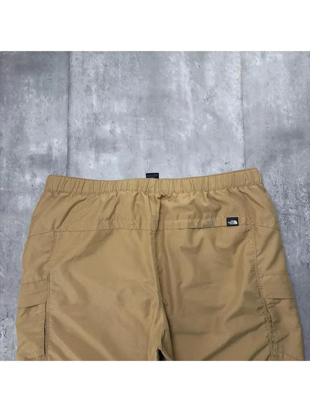 Y2K Beige The North Face Gorpcore Cargo Hiking Shorts